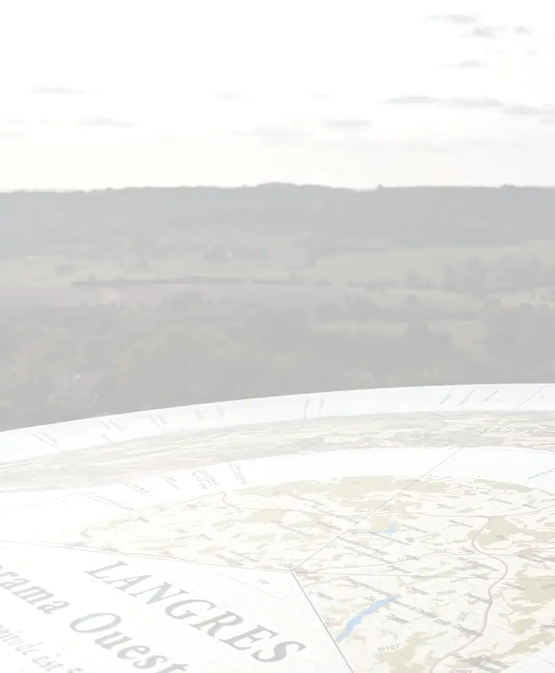 Une vue panoramique du Pays de Langres et ses environs
